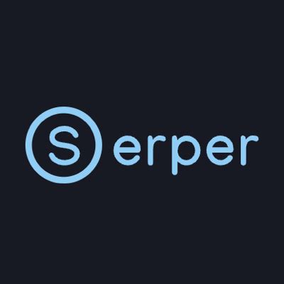 serper api|google serper.